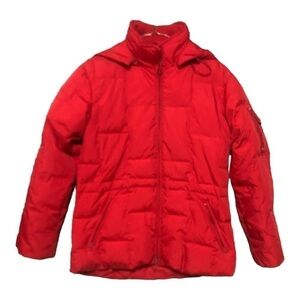 - vintage LARRY LEVINE WINTER  DOWN JACKET SIZE M SALE RARE HOT AWESOME